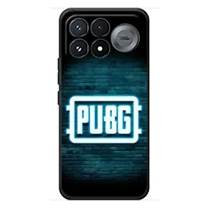 Чохол (TPU) з картинкою "Лого Пабг" на Сяомі Поко Ф9 Про (Лого PUBG)