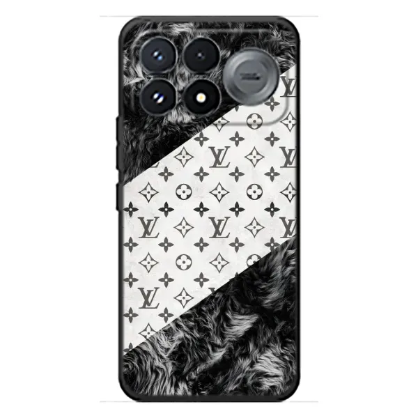 Чехол с рисунком «LV на белом» для Xiaomi Poco F9 Pro