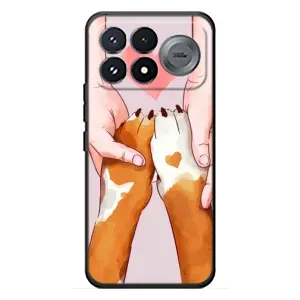 Чехол (ТПУ) Милые собачки для Xiaomi Poco F9 Pro (Любовь к собакам)