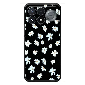 Чехол с ромашками на Xiaomi Poco F9 Pro (Маленькие ромашки)