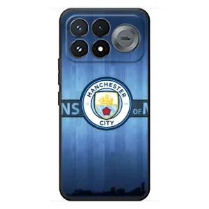 Силиконовые Чехлы принт Футбол на Xiaomi Poco F9 Pro (ManCity)