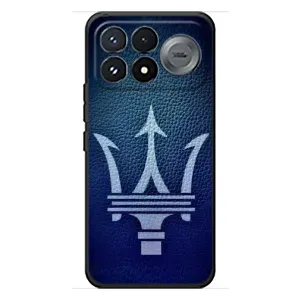 Чехлы с тематикой "Крутые машины" на Xiaomi Poco F9 Pro (Лого Maserati)