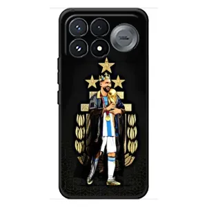 Чехлы Лео Месси Аргентина для Xiaomi Poco F9 Pro (Месси король)