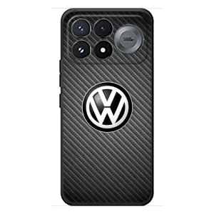 Чехол "Фольксваген" для Xiaomi Poco F9 Pro (На карбоне)