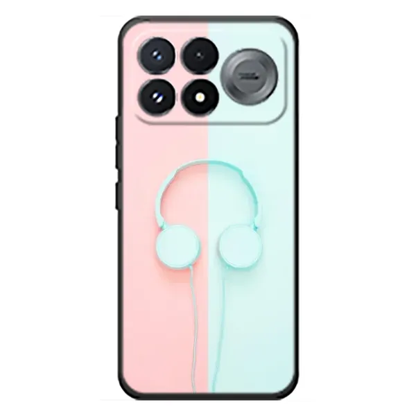 Чехол с рисунком «Наушники» для Xiaomi Poco F9 Pro