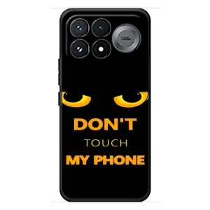 Чохол з Прикольним Принтом на Xiaomi Poco F9 Pro (Не чіпай мій телефон)
