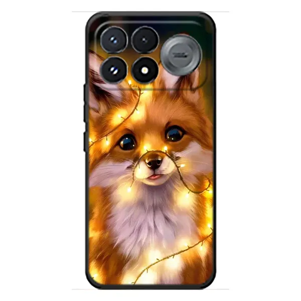 Чехол с рисунком «Новогодний лисенок» для Xiaomi Poco F9 Pro Чехол с рисунком «Новогодний лисенок» для Xiaomi Poco F9 Pro