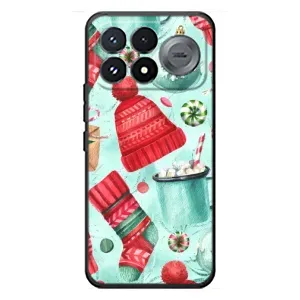 Чехол Санта Клаус для Xiaomi Poco F9 Pro (Одежда)