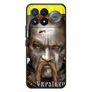Чехол с картинкой (Патриотический КОЗАК) на Xiaomi Poco F9 Pro (Одноглазый Козак)