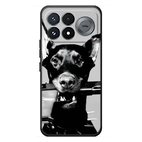 Чехол с рисунком «Опасный доберман» для Xiaomi Poco F9 Pro Чехол с рисунком «Опасный доберман» для Xiaomi Poco F9 Pro
