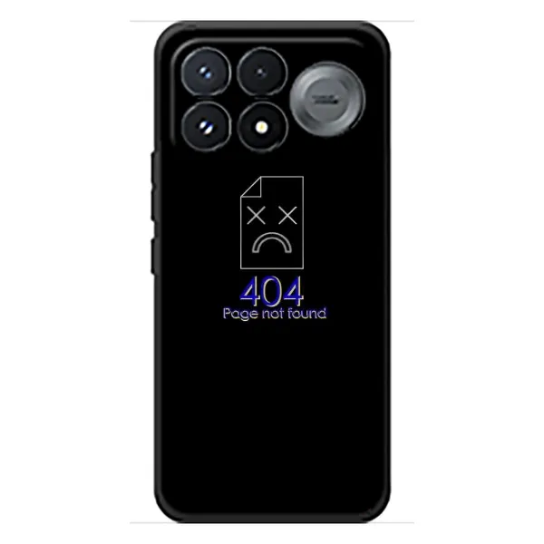Чехол с рисунком «Ошибка 404» для Xiaomi Poco F9 Pro Чехол с рисунком «Ошибка 404» для Xiaomi Poco F9 Pro