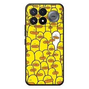 Силиконовый бампер с картинкой животных для Xiaomi Poco F9 Pro (Особенный)