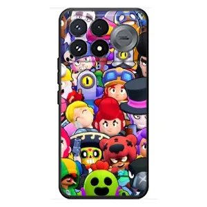 Силиконовый Чехол на Xiaomi Poco F9 Pro с картинкой Brawl Stars (Персонажи)