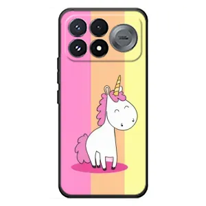 Чехол Unicorn на Xiaomi Poco F9 Pro (Радужный Единорог)