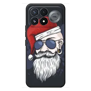 Чехол Санта Клаус для Xiaomi Poco F9 Pro (Рождественский МЕН)