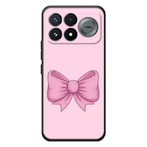 Чохол банти для Xiaomi Poco F9 Pro (Рожевий бантик)