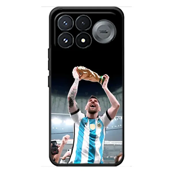 Чехол с рисунком «Счастливый Месси» для Xiaomi Poco F9 Pro Чехол с рисунком «Счастливый Месси» для Xiaomi Poco F9 Pro