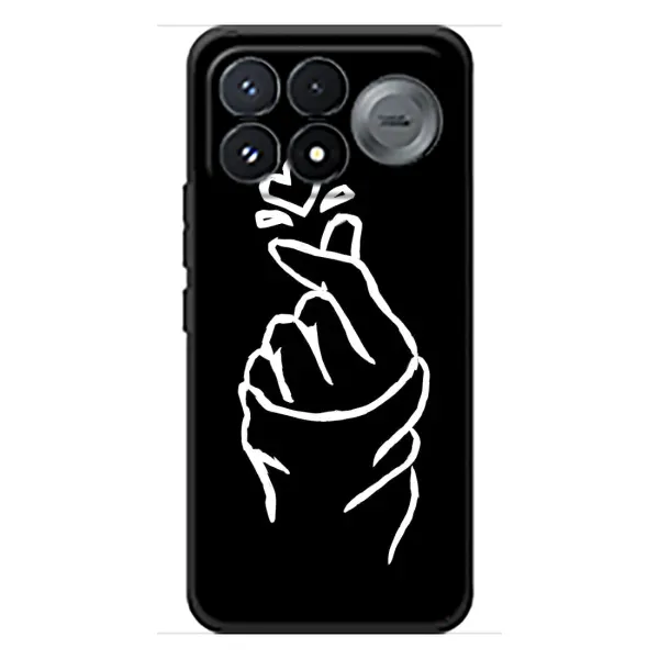 Чехол с рисунком «Сердце на черном» для Xiaomi Poco F9 Pro Чехол с рисунком «Сердце на черном» для Xiaomi Poco F9 Pro