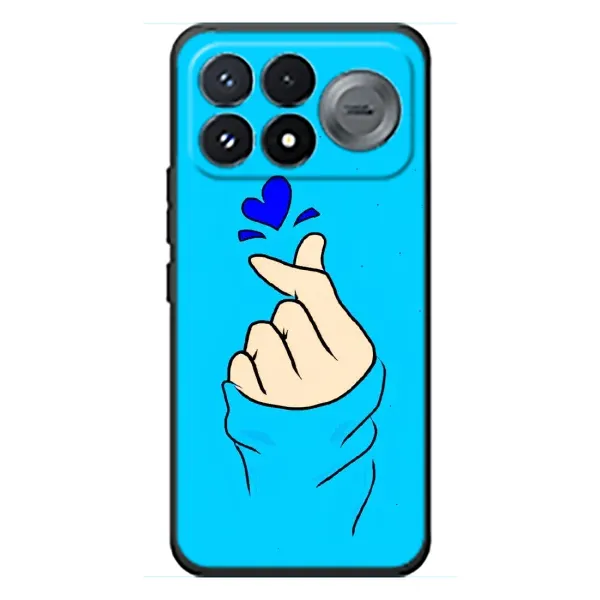 Чехол с рисунком «Сердце на синем» для Xiaomi Poco F9 Pro Чехол с рисунком «Сердце на синем» для Xiaomi Poco F9 Pro