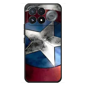 Чохол с Щітом Капітана Америки на Xiaomi Poco F9 Pro