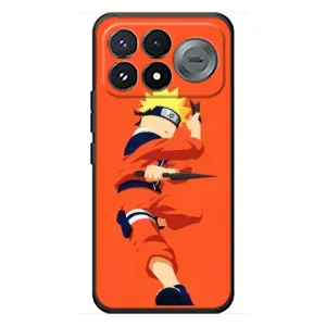 Чехлы с принтом Наруто на Xiaomi Poco F9 Pro (Силуэт Наруто)