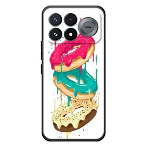 Чохол з зображенням смачної їжі для Xiaomi Poco F9 Pro (Соковиті пончики)
