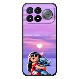 Чехол с рисунком Стич для Xiaomi Poco F9 Pro (Стич и Лило)