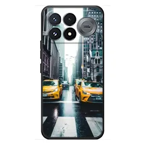 Силиконовый бампер (Работники) на Xiaomi Poco F9 Pro (Такси)