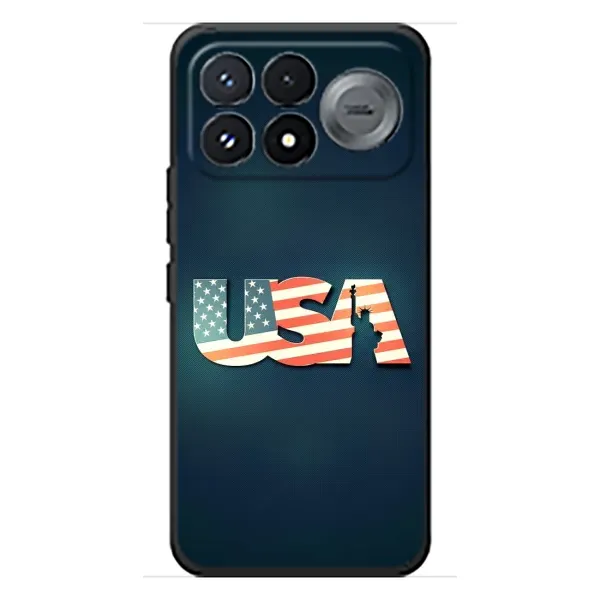 Чехол с рисунком «USA» для Xiaomi Poco F9 Pro Чехол с рисунком «USA» для Xiaomi Poco F9 Pro