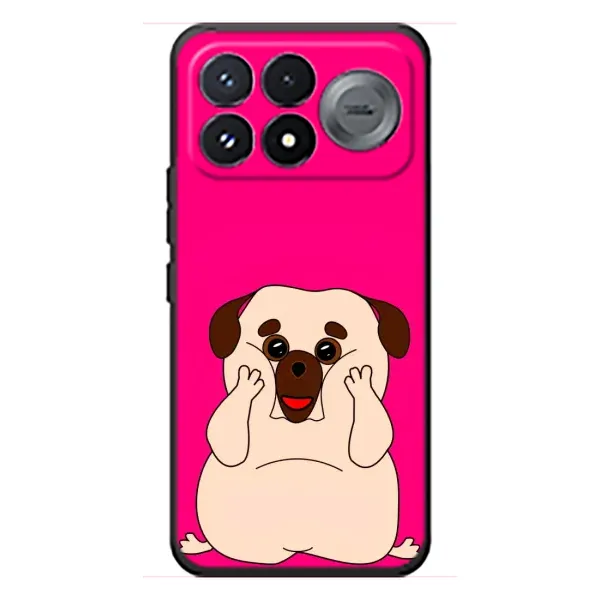 Чехол с рисунком «Веселый Мопсик» для Xiaomi Poco F9 Pro Чехол с рисунком «Веселый Мопсик» для Xiaomi Poco F9 Pro