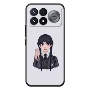 Чехлы с принтом Уэнсдей на Xiaomi Poco F9 Pro (Вещь Венсдей)