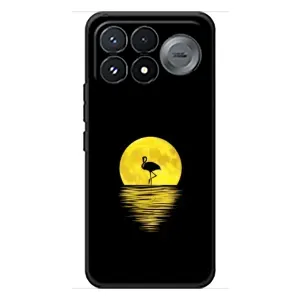 Летний Чехол на Xiaomi Poco F9 Pro (Желтый Закат)