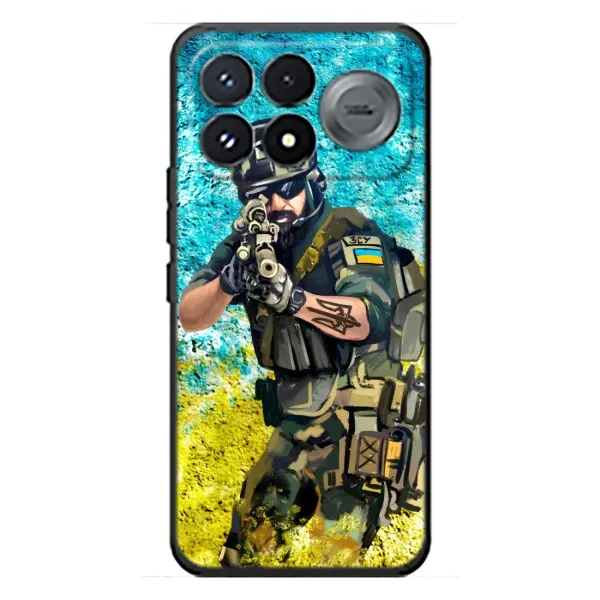Чехол с рисунком «ЗСУ Воин» для Xiaomi Poco F9 Pro Чехол с рисунком «ЗСУ Воин» для Xiaomi Poco F9 Pro