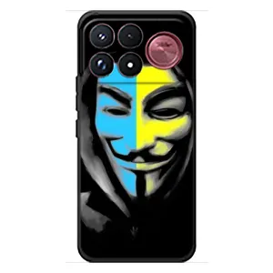 Чехол с Украинской символикой на Сяоми Поко Ф9 Ультра (Анонимус патриот)
