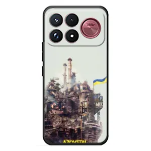 Чехлы на военную тематику для Xiaomi Poco F9 Ultra (Азовсталь)