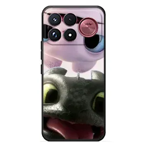 Чехол дракон Беззубик для Xiaomi Poco F9 Ultra (Беззубик и Дневная Злость)