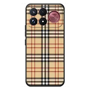 Чехол с Брендами одежды на Сяоми Поко Ф9 Ультра (Burberry стиль)