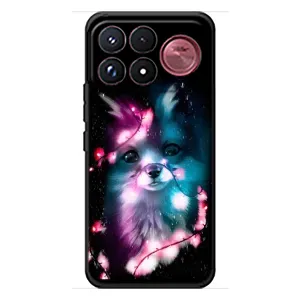 Чохол з Лисичкою для Xiaomi Poco F9 Ultra (Чорна лисиця)