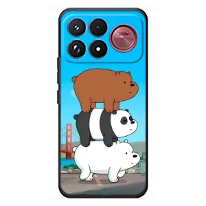 Чехлы с Пандами на Xiaomi Poco F9 Ultra (Друзья)