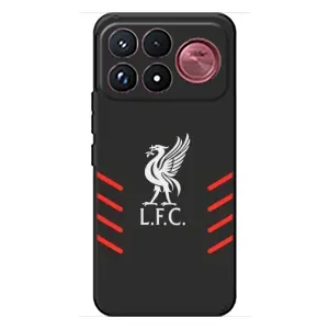 Силиконовые Чехлы принт Футбол на Xiaomi Poco F9 Ultra (Эмблема Liverpool)