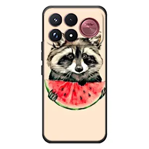 Силіконовий Чохол з Энотами на Xiaomi Poco F9 Ultra (Єнот)