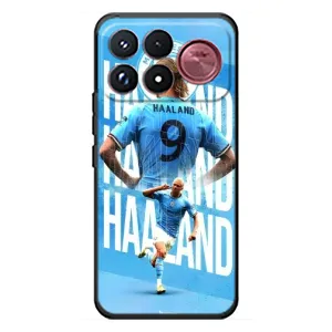 Чехлы с принтом для Xiaomi Poco F9 Ultra Футболист (Erling Haaland)