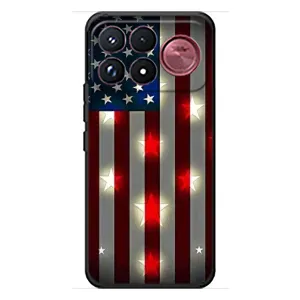 Чехол Флаг USA для Xiaomi Poco F9 Ultra (Флаг США 2)