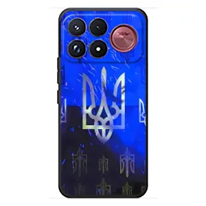 Чехол Укр Символика для Xiaomi Poco F9 Ultra (Герб)