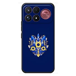Чехол с картинкой (Патриотический ГЕРБ) на Xiaomi Poco F9 Ultra (герб)
