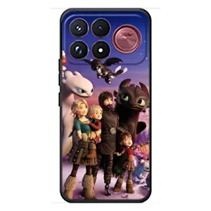Чехол дракон Беззубик для Xiaomi Poco F9 Ultra (Герои дракона)