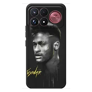 Силиконовый Чехол Xiaomi Poco F9 Ultra (Junior Neymar)