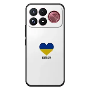 Чехлы силиконовые (Город Харьков) на Сяоми Поко Ф9 Ультра (Kharkiv)