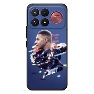 Чехол (TPU) с Футболистом на Xiaomi Poco F9 Ultra (Килиан)