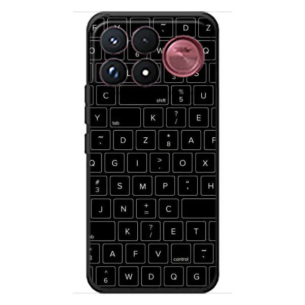 Чехол с рисунком «Клавиатура» для Xiaomi Poco F9 Ultra Чехол с рисунком «Клавиатура» для Xiaomi Poco F9 Ultra